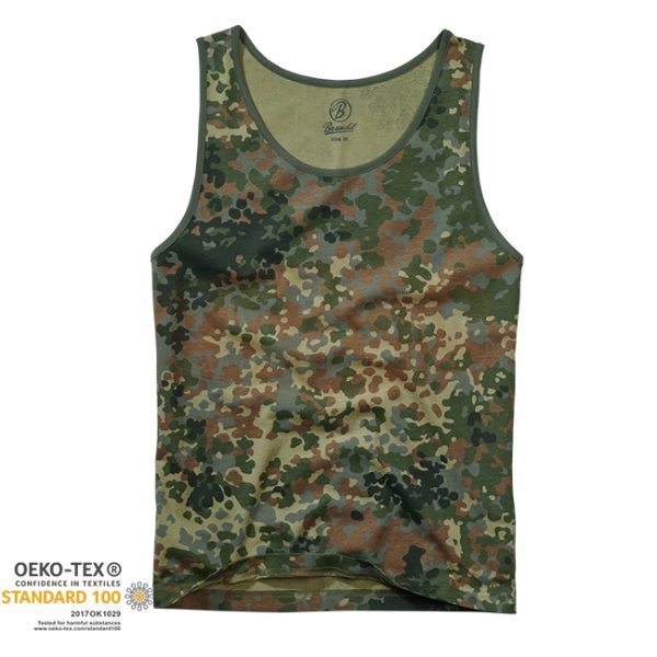 Brandit Tank Top - Flecktarn - S