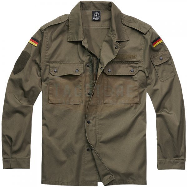 Brandit BW Field Shirt - Olive - 5XL