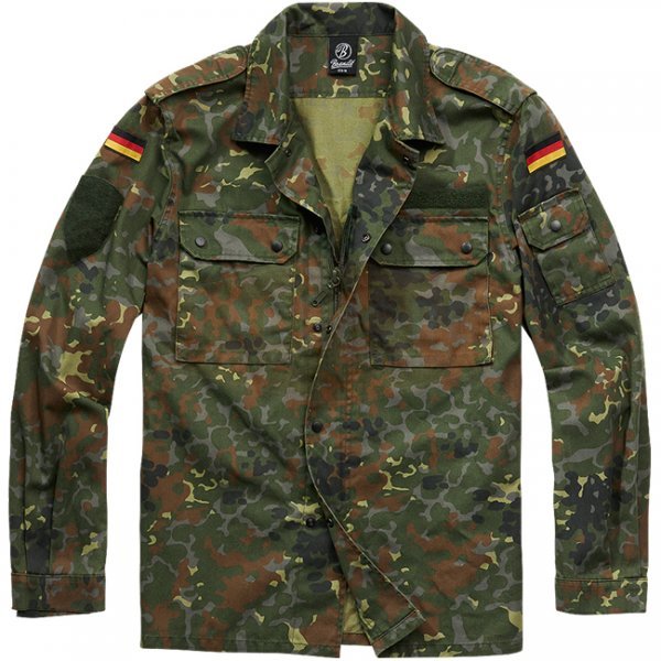 Brandit BW Field Shirt - Flecktarn - S