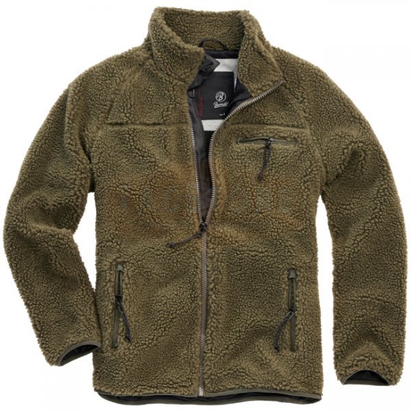 Brandit Teddyfleece Jacket - Olive - S