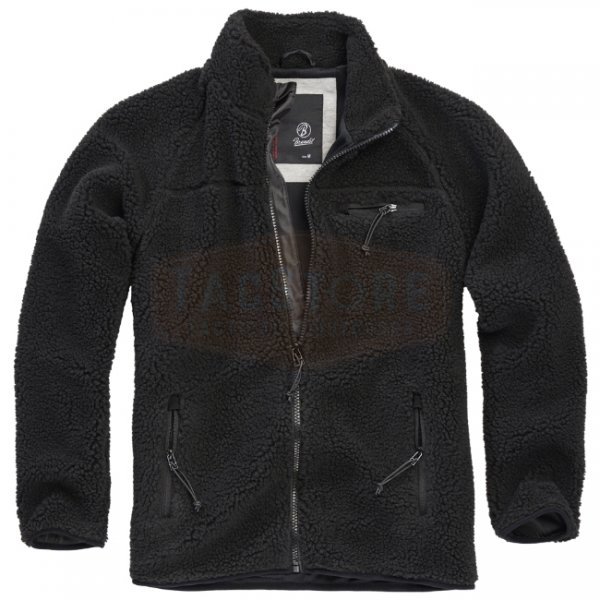 Brandit Teddyfleece Jacket - Black - M