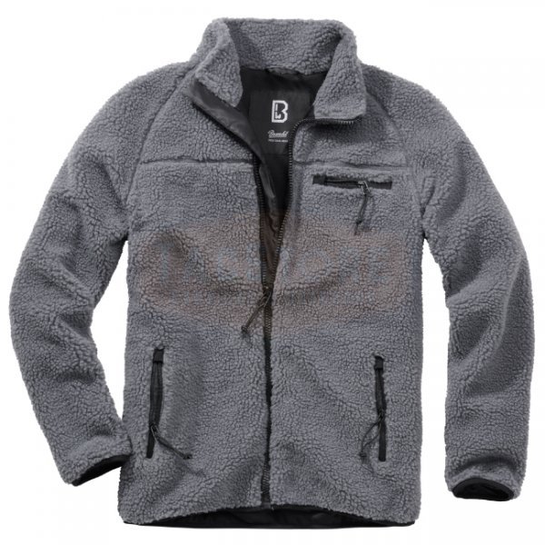 Brandit Teddyfleece Jacket - Anthracite - L