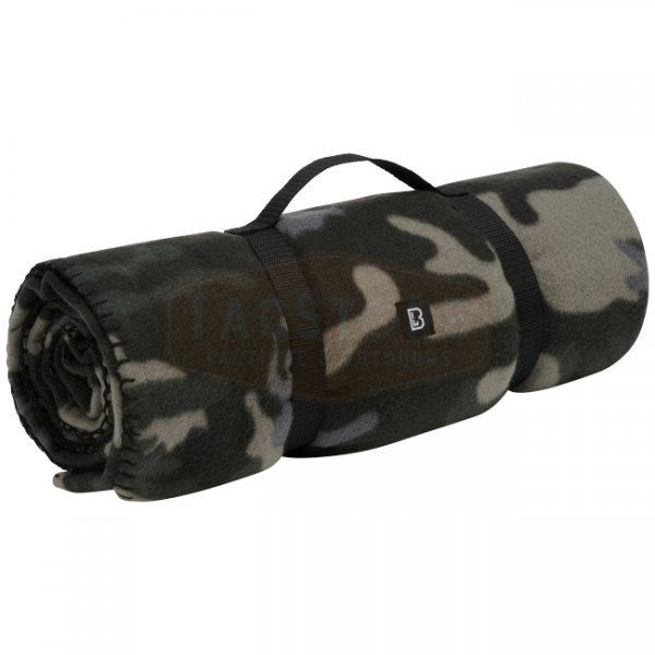 Brandit Fleece Blanket - Dark Camo