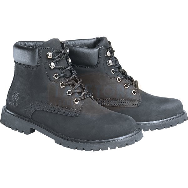 Brandit Kenyon Leatherboots - Black - 37