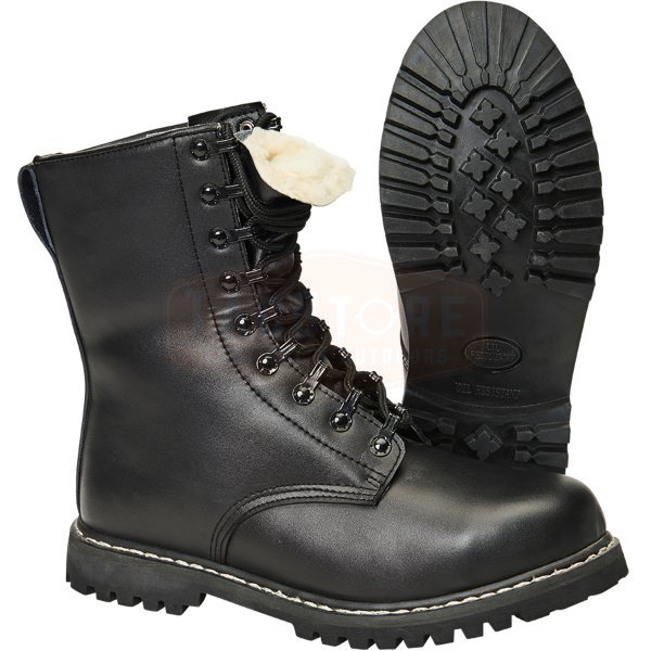 Brandit Lined Combat Boots - Black - 39