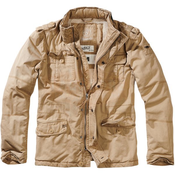 Brandit Britannia Winter Jacket - Camel - 2XL