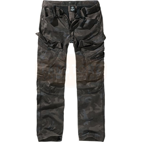 Brandit Adven Trouser Slim Fit - Dark Camo - S