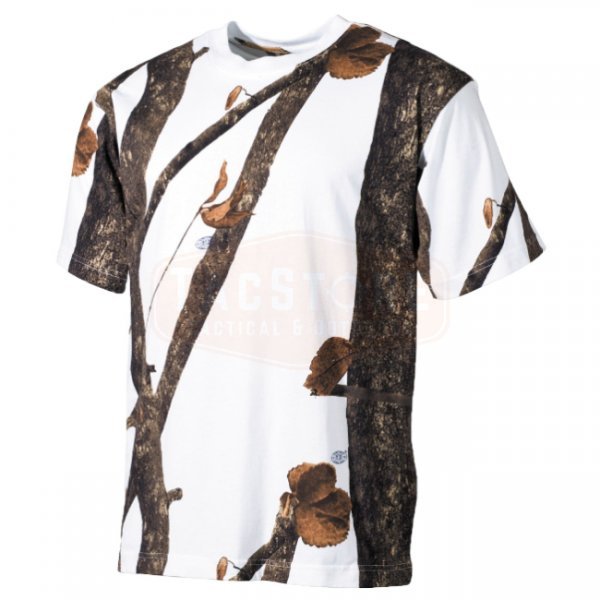 MFH US T-Shirt - Hunter Snow - S