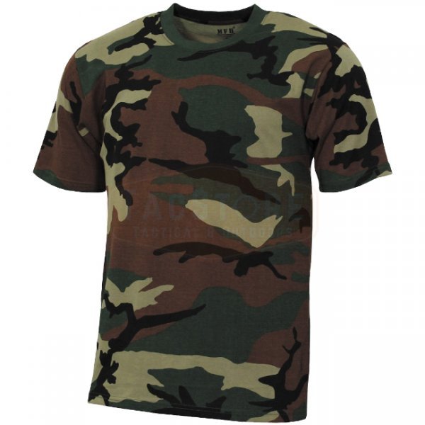 MFH Streetstyle T-Shirt - Woodland - 2XL