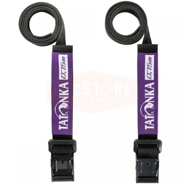 Tatonka Easy Strap 18mm/75cm Pair - Black