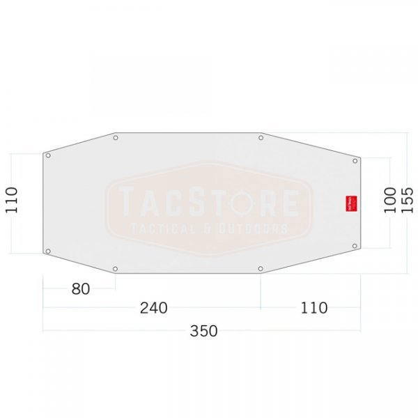 Tatonka Floor Sheet PE Arctis 2