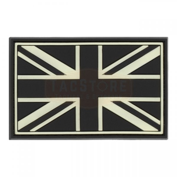 JTG Great Britain Rubber Patch - Glow in the Dark