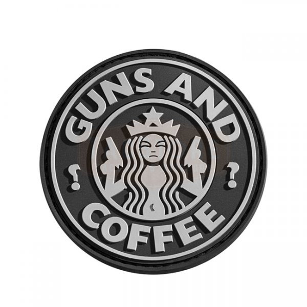 JTG Guns and Coffee Rubber Patch - Swat