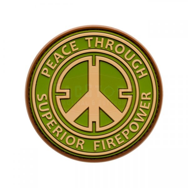 JTG Peace Rubber Patch - Multicam