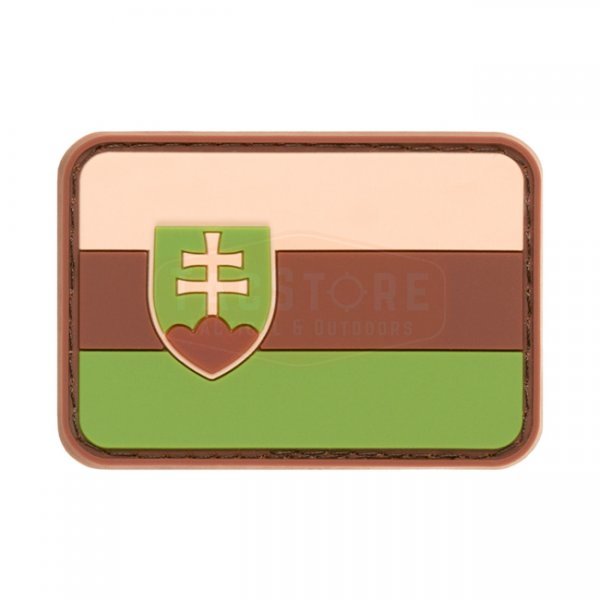 JTG Slovakia Flag Rubber Patch - Multicam