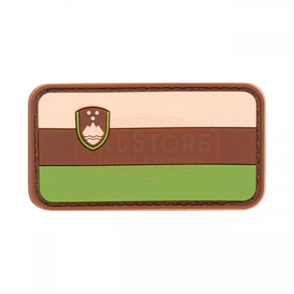 JTG Slovenia Flag Rubber Patch - Multicam