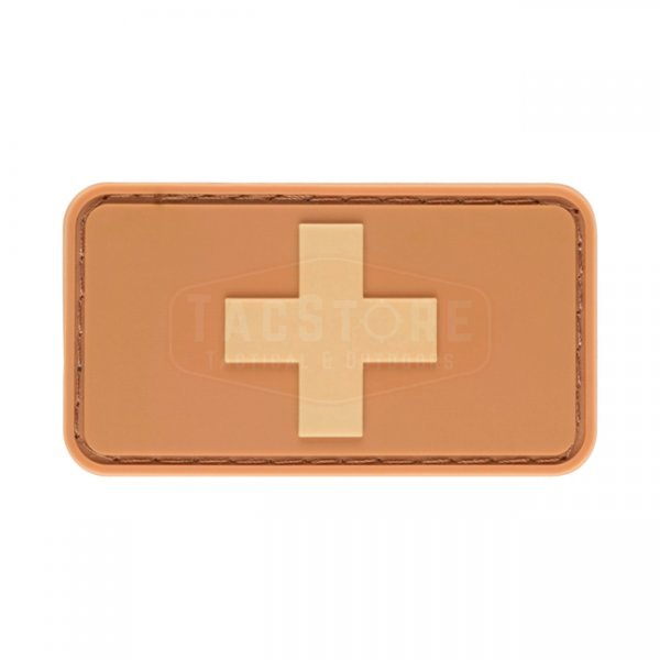 JTG Swiss Flag Rubber Patch - Desert