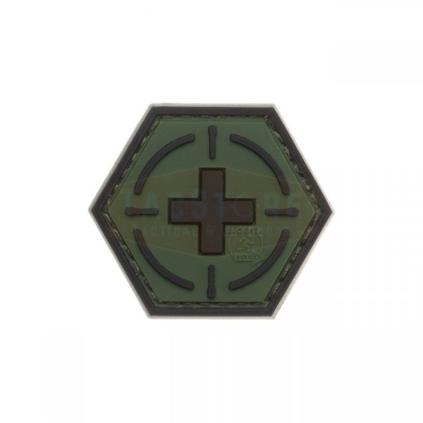 JTG Tactical Medic Rubber Patch - Forest