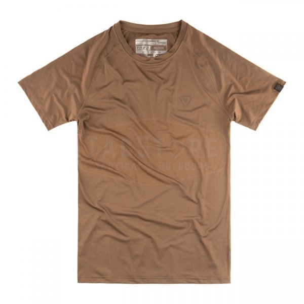 Outrider T.O.R.D. Covert Athletic Fit Performance Tee - Coyote - S