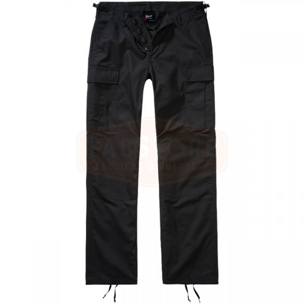 Brandit Ladies BDU Ripstop Trousers - Black - 33