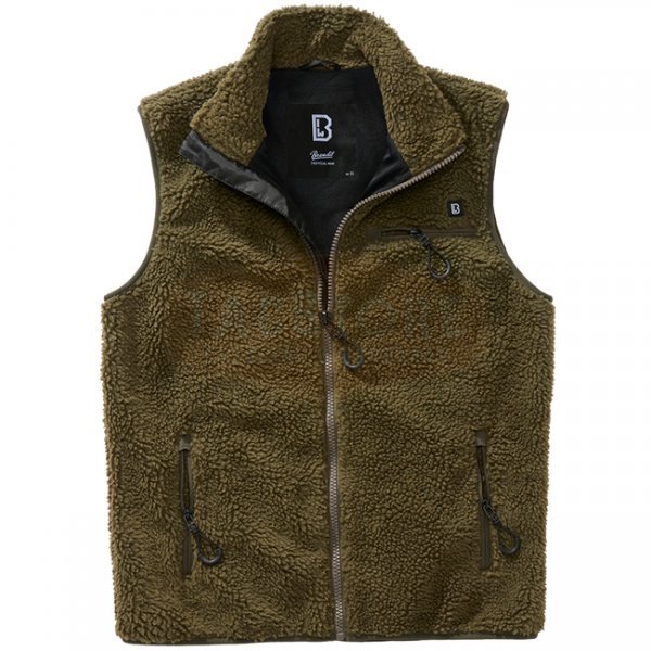 Brandit Teddyfleece Vest Men - Olive - XL