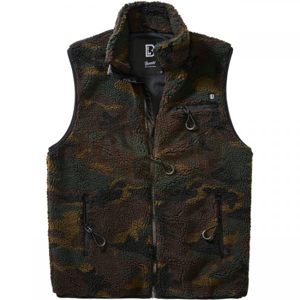 Brandit Teddyfleece Vest Men - Woodland - 4XL