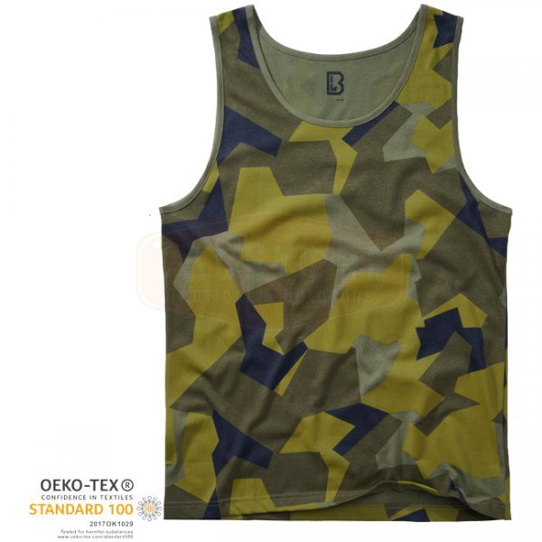 Brandit Tank Top - Swedish Camo M90 - S