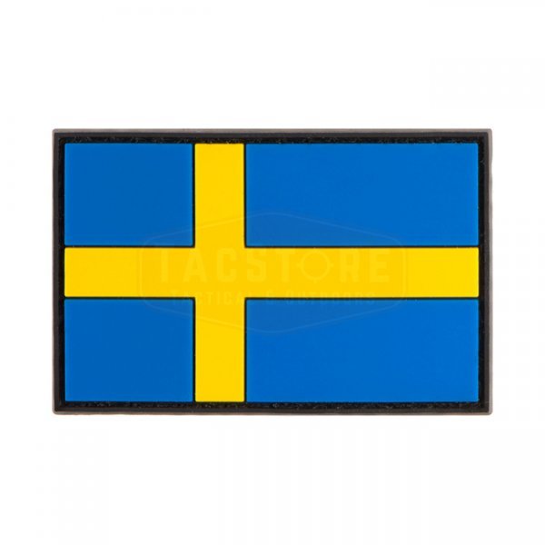 JTG Sweden Flag Rubber Patch - Color