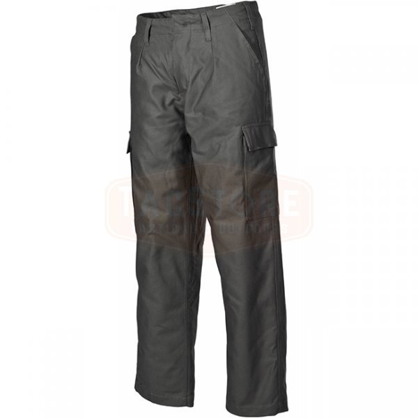 MFH BW Moleskin Pants Thermal Lined - Olive - 2