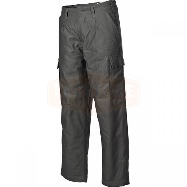 MFH BW Moleskin Pants Thermal Lined - Olive - 5