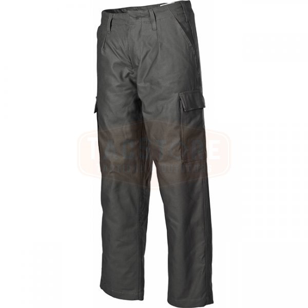 MFH BW Moleskin Pants Thermal Lined - Olive - 11