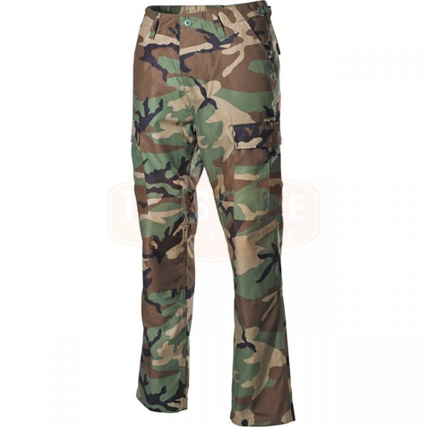 MFH US Combat Pants Reinforced - Woodland - XL