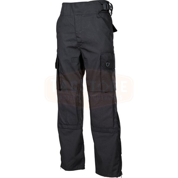 MFHHighDefence SMOCK Commando Pants Ripstop - Black - M