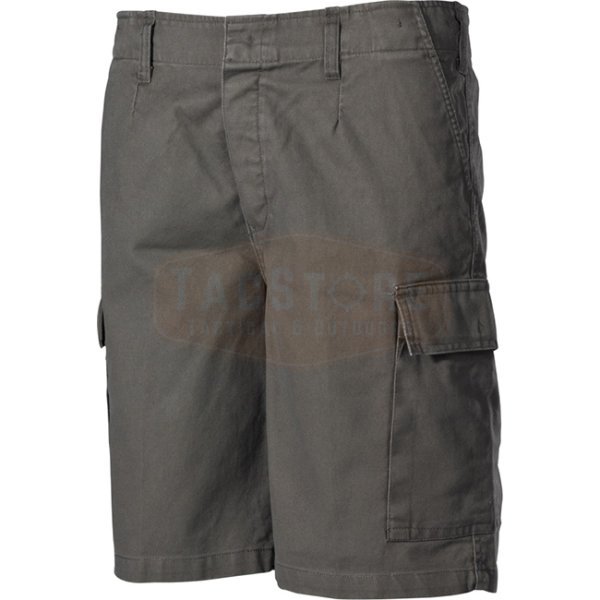 MFH BW Moleskin Bermuda Shorts - Olive Stonewashed - M