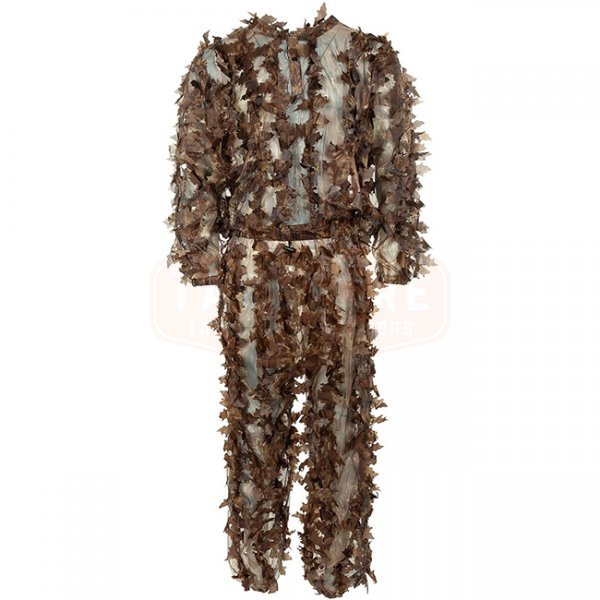 MFH Ghillie Camouflage Suit Leafs - Hunter Brown - XL/2XL