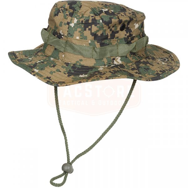 MFH US Boonie Hat Ripstop - Digital Woodland - S