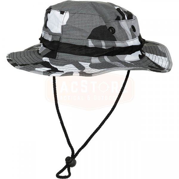 MFH US Boonie Hat Ripstop - Urban Camo - M