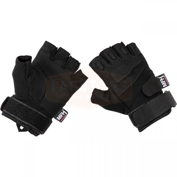 MFHProfessional Tactical Gloves Pro Fingerless - Black - 2XL