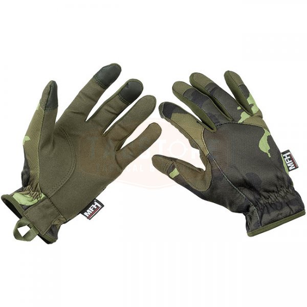 MFHProfessional Gloves Lightweight - M95 CZ Camo - S