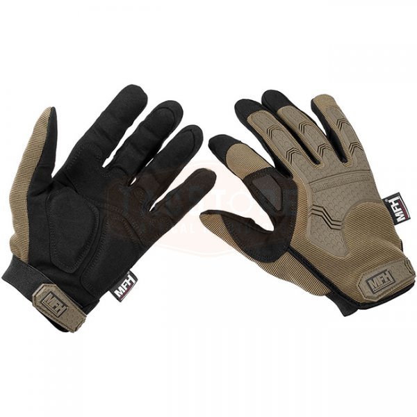 MFHProfessional Tactical Gloves Attack - Coyote - M