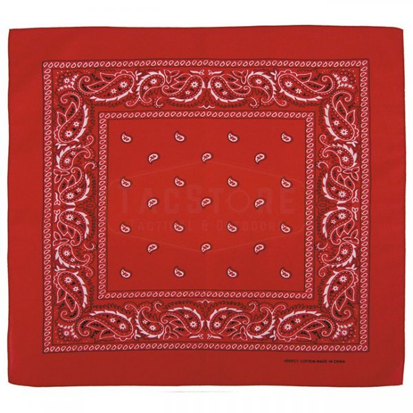 MFH Bandana Cotton 55 x 55 cm - Red