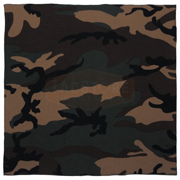 MFH Bandana Cotton 55 x 55 cm - Woodland