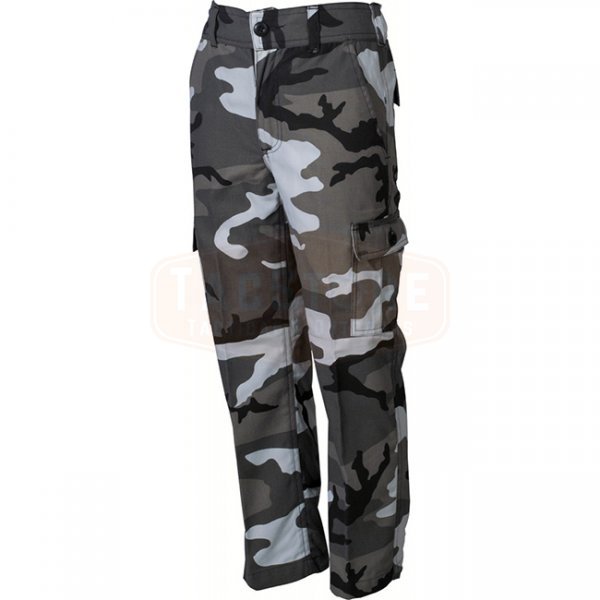 MFH Kids BDU Pants - Urban Camo - 110/116