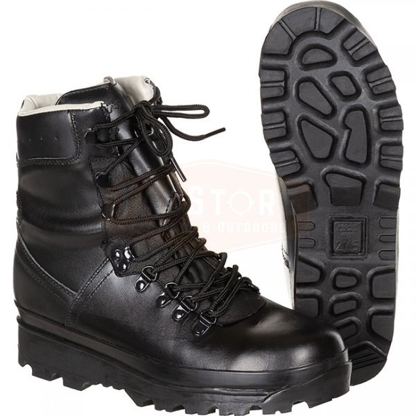 MFH BW Mountain Boot Breathtex Lining - Black - 305-47