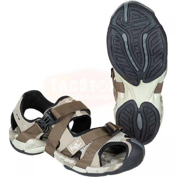 FoxOutdoor Trekking Sandals Click Closure - Desert - 42