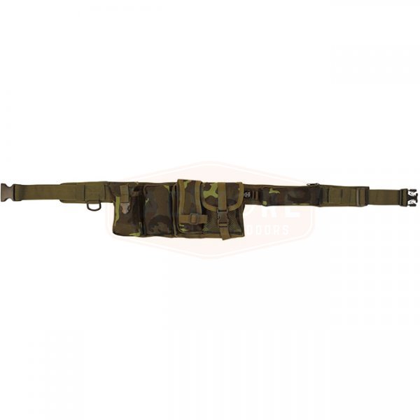 MFH Waist Belt 6 Pockets 55mm - M95 CZ Camo