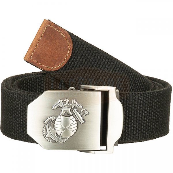 MFH USMC Web Belt 40mm - Black