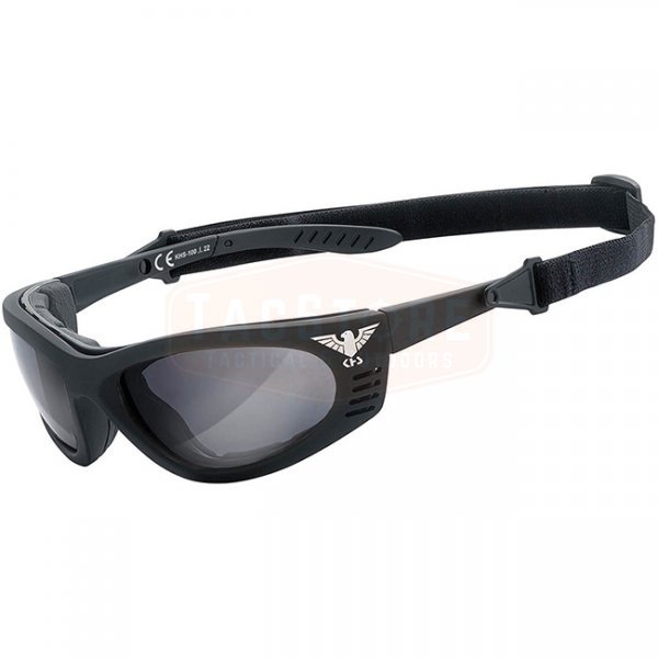 KHS Army Sports Glasses KHS-100 Smoke - Black