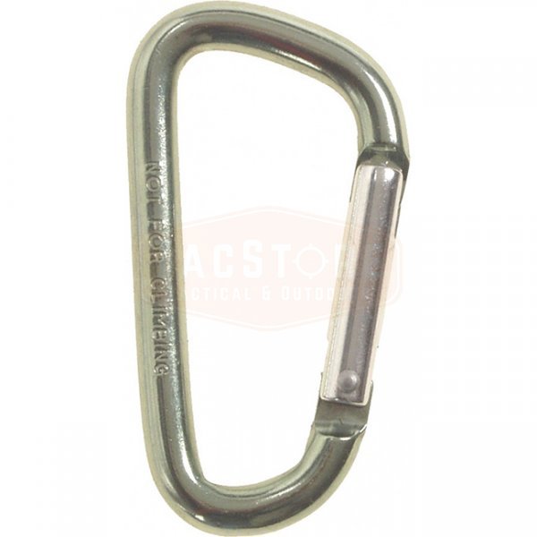 MFH Carabiner 70 mm - Silver