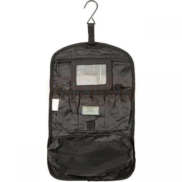 MFH BW Washbag Rollable - Black